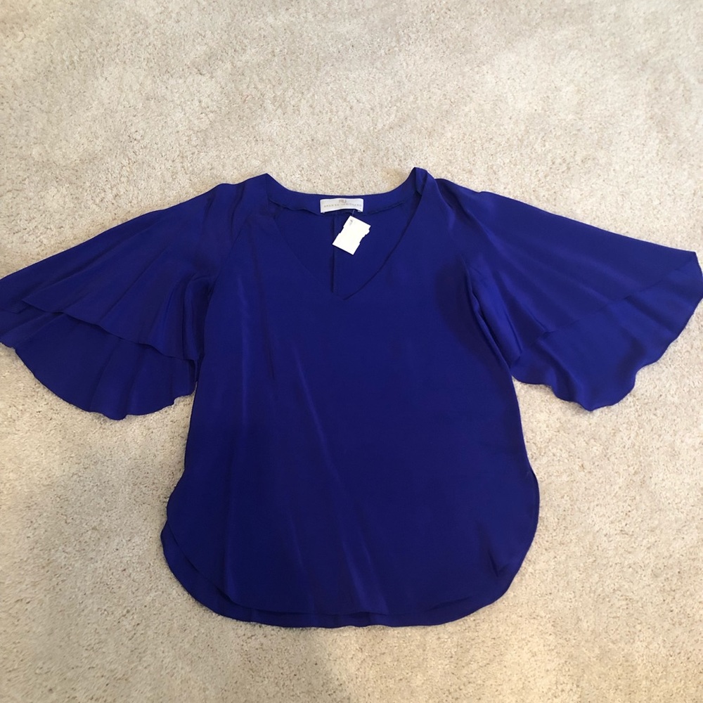 Amanda Uprichard Silk Blouse